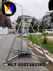 Bộ Chân Đế Bắt Truss Nhôm Tiếp Diện 400x400