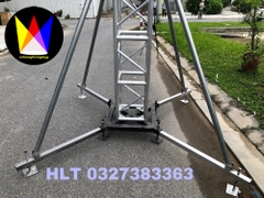 Bộ Chân Đế Bắt Truss Nhôm Tiếp Diện 400x400