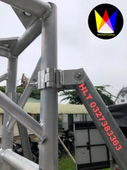 Bộ Chân Đế Bắt Truss Nhôm Tiếp Diện 400x400
