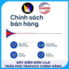 Dây Điện Đơn 1x4,0 Trần Phú Trafuco Chính Hãng
