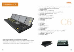 Bàn Điều Khiển Ánh Sáng C6 YEL