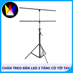 Chân Treo Đèn 2 Tầng Có Tời Tay