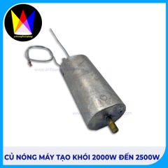 Củ Nóng 2000W đến 2500W – Phụ Kiện Thay Thế Cho Máy Phun Khói Sân Khấu
