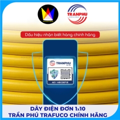 Dây Điện Đơn 1x10 Trần Phú Trafuco Chính Hãng