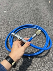 Dây Dẫn Khí Dài 8m Loại Một Đầu Vào Bình Khí Co2 Da Đầu Nối Nhanh Vào Máy Co2