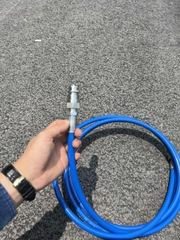 Dây Dẫn Khí Dài 8m Loại Một Đầu Vào Bình Khí Co2 Da Đầu Nối Nhanh Vào Máy Co2