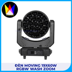 Đèn Moving 19x60W RGBW WASH Zoom