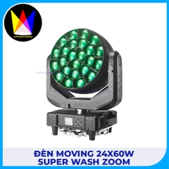 Đèn Moving 24x60W Super WASH Zoom