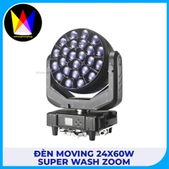 Đèn Moving 24x60W Super WASH Zoom