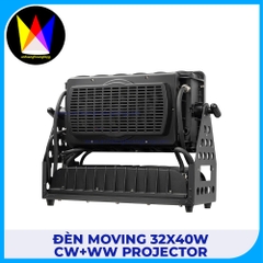 Đèn Moving 32x40W CW+WW Projector
