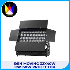 Đèn Moving 32x40W CW+WW Projector