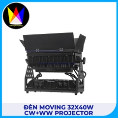 Đèn Moving 32x40W CW+WW Projector