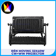 Đèn Moving 32x40W CW+WW Projector