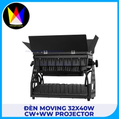 Đèn Moving 32x40W CW+WW Projector