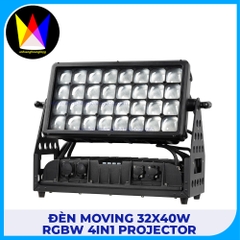 Đèn Moving 32x40W RGBW 4in1 Projector