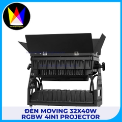 Đèn Moving 32x40W RGBW 4in1 Projector