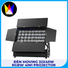 Đèn Moving 32x40W RGBW 4in1 Projector