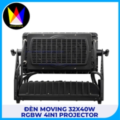 Đèn Moving 32x40W RGBW 4in1 Projector