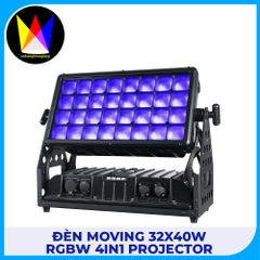 Đèn Moving 32x40W RGBW 4in1 Projector
