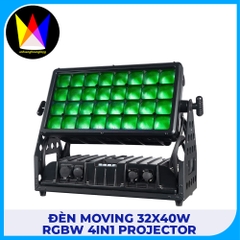 Đèn Moving 32x40W RGBW 4in1 Projector