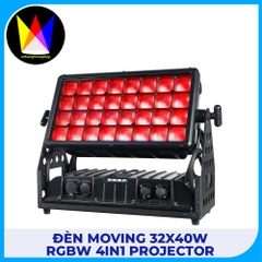 Đèn Moving 32x40W RGBW 4in1 Projector