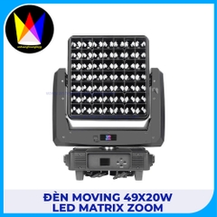 Đèn Moving 49x20W LED Matrix Zoom