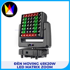 Đèn Moving 49x20W LED Matrix Zoom