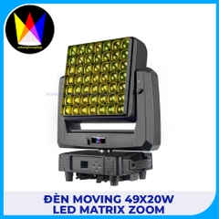 Đèn Moving 49x20W LED Matrix Zoom