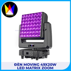 Đèn Moving 49x20W LED Matrix Zoom