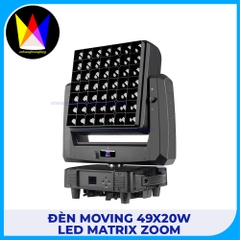 Đèn Moving 49x20W LED Matrix Zoom