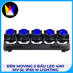 Đèn Moving 5 Đầu LED 4in1 MV-5L IP65 M Lighting