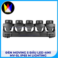 Đèn Moving 5 Đầu LED 4in1 MV-5L IP65 M Lighting