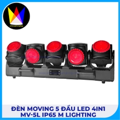 Đèn Moving 5 Đầu LED 4in1 MV-5L IP65 M Lighting