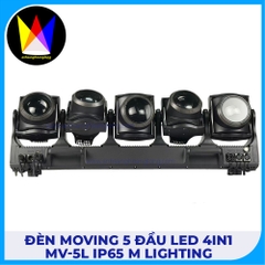 Đèn Moving 5 Đầu LED 4in1 MV-5L IP65 M Lighting