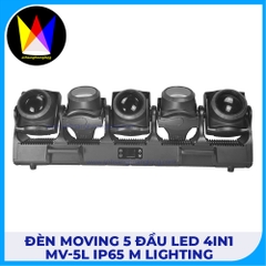 Đèn Moving 5 Đầu LED 4in1 MV-5L IP65 M Lighting