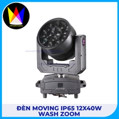 Đèn Moving IP65 12x40W WASH Zoom