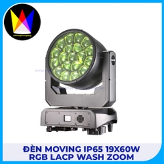 Đèn Moving IP65 19x60W RGBLACP WASH Zoom