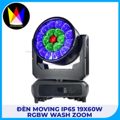 Đèn Moving IP65 19x60W RGBW WASH Zoom