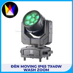 Đèn Moving IP65 7x40W WASH Zoom