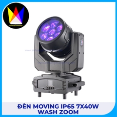 Đèn Moving IP65 7x40W WASH Zoom