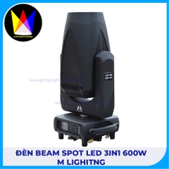 Đèn Beam Led Spot 3in1 - Mã SL-600W - M Lighitng