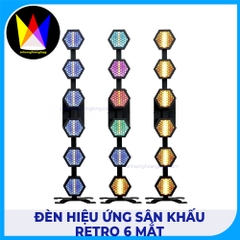 Đèn Hiệu Ứng LED Pixel Retro 6 Mắt