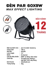 Par Led 60x9w