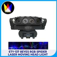 ETY-137 8eyes RGB Spider Laser Moving Head Light