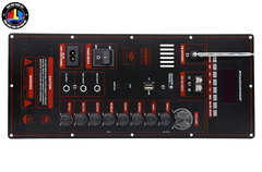Mạch công xuất loa kéo mã : YD-S6 -V8.PCB +YD-S6-9P-TONE.PCB