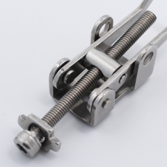 Khóa điều chỉnh kẹp bằng thép không gỉ Khóa công nghiệp có lỗ khóa Khóa vít hình lục giác