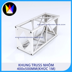 Khung Truss Nhôm 400x500mm Bản Mã (Khúc 1M)