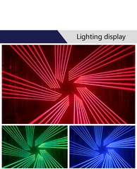 Đèn Moving Laser 6 Đầu Độc Lập Full RGB