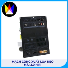 Mạch công xuất loa kéo mã : 2.0 HIFI
