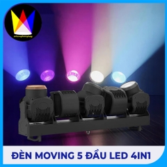 Đèn Moving 5 Đầu Led 4in1 - M Lighting
